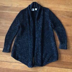 Gap black cardigan (size S/6-7)